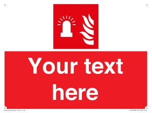 Custom Fire: Fire alarm flashing light